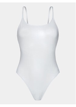 Calvin Klein Swimwear Strój kąpielowy KW0KW02255 Biały ze sklepu MODIVO w kategorii Stroje kąpielowe - zdjęcie 168636075