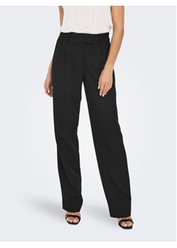 ONLY Spodnie materiałowe 15298840 Czarny Straight Fit ze sklepu MODIVO w kategorii Spodnie damskie - zdjęcie 168636185