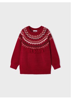 Mayoral Sweter 4.307 Czerwony Regular Fit ze sklepu MODIVO w kategorii Swetry dziewczęce - zdjęcie 168636397
