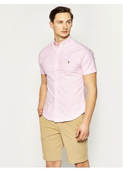 Polo Ralph Lauren Koszula Classics 710787736 Różowy Slim Fit ze sklepu MODIVO w kategorii Koszule męskie - zdjęcie 168636517