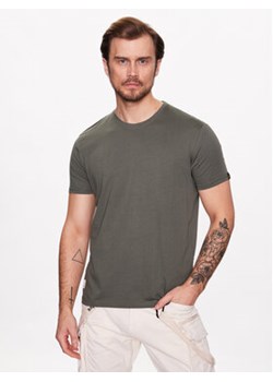 Alpha Industries T-Shirt USN Blood Chit T 136503 Zielony Regular Fit ze sklepu MODIVO w kategorii T-shirty męskie - zdjęcie 168636575