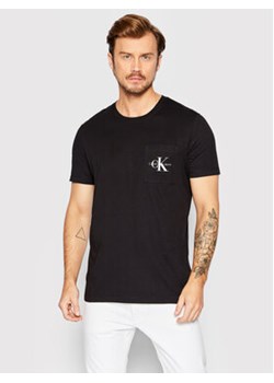 Calvin Klein Jeans T-Shirt J30J320936 Czarny Slim Fit ze sklepu MODIVO w kategorii T-shirty męskie - zdjęcie 168636817