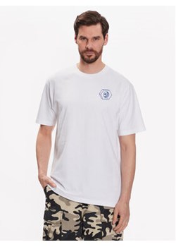 DC T-Shirt Quality Goods ADYZT05235 Biały Relaxed Fit ze sklepu MODIVO w kategorii T-shirty męskie - zdjęcie 168636909