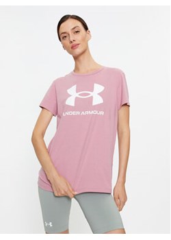 Under Armour T-Shirt Ua W Sportstyle Logo Ss 1356305 Różowy Loose Fit ze sklepu MODIVO w kategorii Bluzki damskie - zdjęcie 168637369
