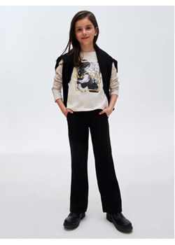 Mayoral Spodnie materiałowe 7.503 Czarny Regular Fit ze sklepu MODIVO w kategorii Spodnie dziewczęce - zdjęcie 168637376