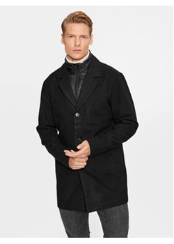 Jack&Jones Płaszcz przejściowy 12236160 Czarny Regular Fit ze sklepu MODIVO w kategorii Płaszcze męskie - zdjęcie 168637437