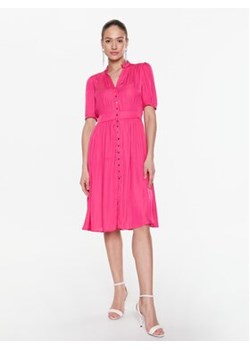 Morgan Sukienka codzienna 231-RANAIS Różowy Regular Fit ze sklepu MODIVO w kategorii Sukienki - zdjęcie 168637949