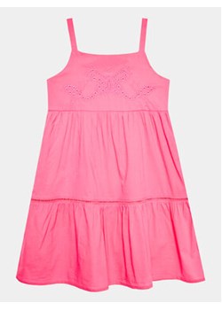 United Colors Of Benetton Sukienka codzienna 4JO1GV00V Różowy Regular Fit ze sklepu MODIVO w kategorii Sukienki dziewczęce - zdjęcie 168638255