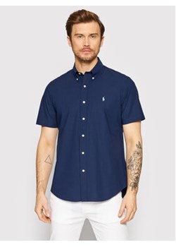 Polo Ralph Lauren Koszula 710867700003 Granatowy Custom Fit ze sklepu MODIVO w kategorii Koszule męskie - zdjęcie 168638445