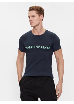 Emporio Armani Underwear T-Shirt 111035 4R516 00135 Granatowy Regular Fit ze sklepu MODIVO w kategorii T-shirty męskie - zdjęcie 168638766