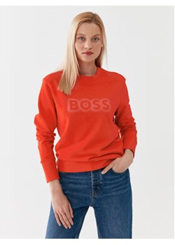 Boss Bluza 50468357 Pomarańczowy Regular Fit ze sklepu MODIVO w kategorii Bluzy damskie - zdjęcie 168638907