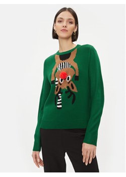 ONLY Sweter 15302956 Zielony Regular Fit ze sklepu MODIVO w kategorii Swetry damskie - zdjęcie 168639275