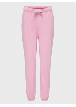 Kids ONLY Spodnie dresowe 15246735 Różowy Regular Fit ze sklepu MODIVO w kategorii Spodnie dziewczęce - zdjęcie 168639955