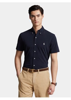 Polo Ralph Lauren Koszula 710798291001 Granatowy Slim Fit ze sklepu MODIVO w kategorii Koszule męskie - zdjęcie 168640395