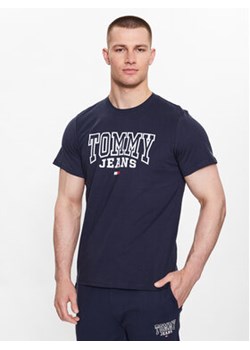 Tommy Jeans T-Shirt DM0DM16831 Granatowy Regular Fit ze sklepu MODIVO w kategorii T-shirty męskie - zdjęcie 168640599