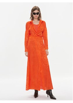Pinko Sukienka codzienna Stringa 101593 A123 Pomarańczowy Regular Fit ze sklepu MODIVO w kategorii Sukienki - zdjęcie 168640655
