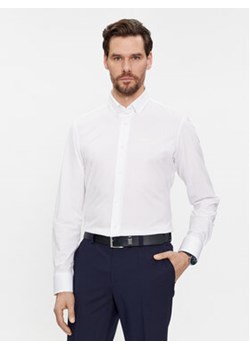 Boss Koszula 50469378 Biały Regular Fit ze sklepu MODIVO w kategorii Koszule męskie - zdjęcie 168640785