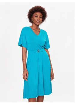 Liu Jo Beachwear Sukienka letnia VA3092 J5360 Niebieski Regular Fit ze sklepu MODIVO w kategorii Sukienki - zdjęcie 168640977