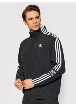 adidas Kurtka przejściowa adicolor Classics Lock-Up Trefoil Track H41391 Czarny Loose Fit ze sklepu MODIVO w kategorii Kurtki męskie - zdjęcie 168641367