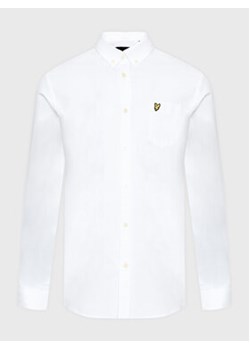Lyle & Scott Koszula Oxford LW1302VOG Biały Regular Fit ze sklepu MODIVO w kategorii Koszule męskie - zdjęcie 168641467