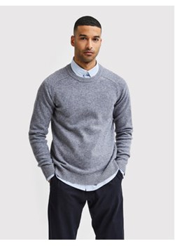 Selected Homme Sweter New Coban 16079780 Szary Regular Fit ze sklepu MODIVO w kategorii Swetry męskie - zdjęcie 168641975
