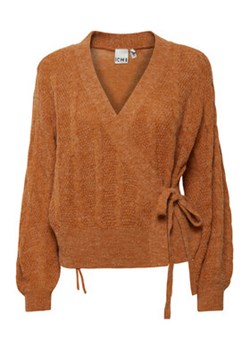 ICHI Sweter 20119713 Brązowy Regular Fit ze sklepu MODIVO w kategorii Swetry damskie - zdjęcie 168641979