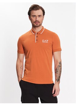 EA7 Emporio Armani T-Shirt 3RPF17 PJ03Z 1662 Pomarańczowy Regular Fit ze sklepu MODIVO w kategorii T-shirty męskie - zdjęcie 168642469