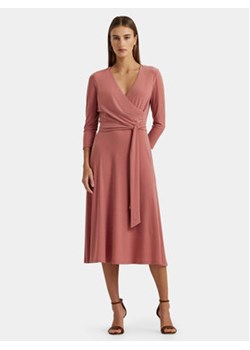 Lauren Ralph Lauren Sukienka codzienna 250769904035 Różowy Regular Fit ze sklepu MODIVO w kategorii Sukienki - zdjęcie 168643377