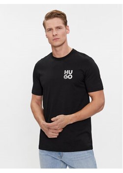 Hugo T-Shirt Detzington241 50508944 Czarny Regular Fit ze sklepu MODIVO w kategorii T-shirty męskie - zdjęcie 168643537