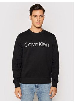 Calvin Klein Bluza K10K104059 Czarny Regular Fit ze sklepu MODIVO w kategorii Bluzy męskie - zdjęcie 168643877