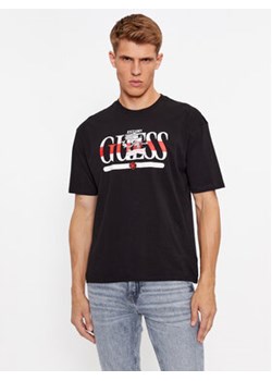 Guess T-Shirt M3BI85 K9RM1 Czarny Regular Fit ze sklepu MODIVO w kategorii T-shirty męskie - zdjęcie 168644077