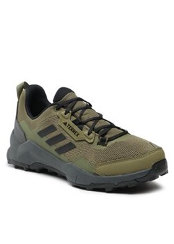 adidas Buty Terrex AX4 Hiking Shoes HP7390 Zielony ze sklepu MODIVO w kategorii Buty trekkingowe męskie - zdjęcie 168644619