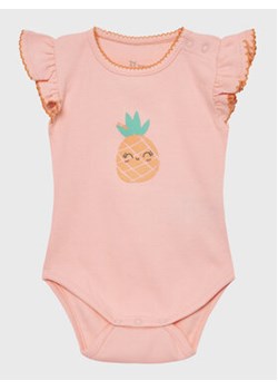 Zippy Body dziecięce ZNGAP0304 23006 Różowy Regular Fit ze sklepu MODIVO w kategorii Body niemowlęce - zdjęcie 168644775