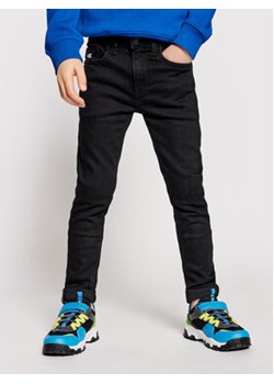 Calvin Klein Jeans Jeansy IB0IB00766 Czarny Slim Fit ze sklepu MODIVO w kategorii Spodnie chłopięce - zdjęcie 168645848