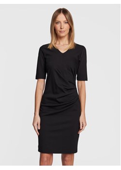 Fransa Sukienka codzienna Lano 20611304 Czarny Slim Fit ze sklepu MODIVO w kategorii Sukienki - zdjęcie 168645907