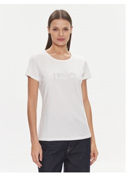 Liu Jo Sport T-Shirt TA4136 JS003 Biały Regular Fit ze sklepu MODIVO w kategorii Bluzki damskie - zdjęcie 168646065