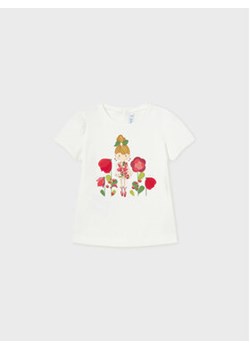 Mayoral T-Shirt 1005 Beżowy Regular Fit ze sklepu MODIVO w kategorii Koszulki niemowlęce - zdjęcie 168646078