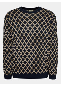 Redefined Rebel Sweter 222041 Granatowy Regular Fit ze sklepu MODIVO w kategorii Swetry męskie - zdjęcie 168646079