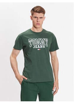 Tommy Jeans T-Shirt DM0DM16831 Zielony Regular Fit ze sklepu MODIVO w kategorii T-shirty męskie - zdjęcie 168646116