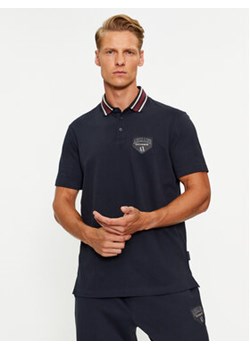 Armani Exchange Polo 6RZFJF ZJYCZ 1510 Granatowy Regular Fit ze sklepu MODIVO w kategorii T-shirty męskie - zdjęcie 168646346