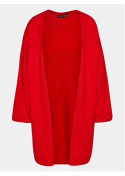 Brave Soul Kardigan LKC-162FERNE Czerwony Regular Fit ze sklepu MODIVO w kategorii Swetry damskie - zdjęcie 168646849