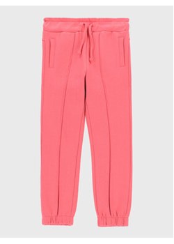 Coccodrillo Spodnie dresowe ZC2120104EMK Różowy Regular Fit ze sklepu MODIVO w kategorii Spodnie dziewczęce - zdjęcie 168647015