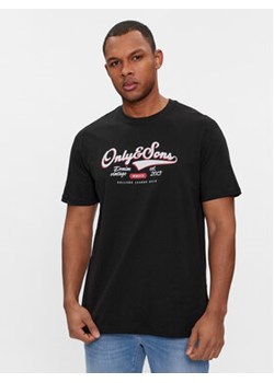 Only & Sons T-Shirt Lenny 22028593 Czarny Regular Fit ze sklepu MODIVO w kategorii T-shirty męskie - zdjęcie 168647187