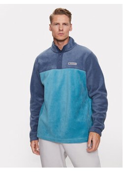 Columbia Polar Steens Mountain™ Half Snap Niebieski Regular Fit ze sklepu MODIVO w kategorii Bluzy męskie - zdjęcie 168647298