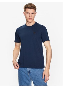 Trussardi T-Shirt 52T00735 Granatowy Regular Fit ze sklepu MODIVO w kategorii T-shirty męskie - zdjęcie 168647537