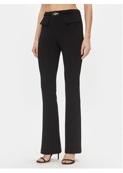 Rinascimento Spodnie materiałowe CFC0117520003 Czarny Bootcut Fit ze sklepu MODIVO w kategorii Spodnie damskie - zdjęcie 168647757