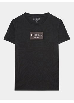 Guess T-Shirt L3YI16 K8HM3 Czarny Regular Fit ze sklepu MODIVO w kategorii T-shirty chłopięce - zdjęcie 168647777