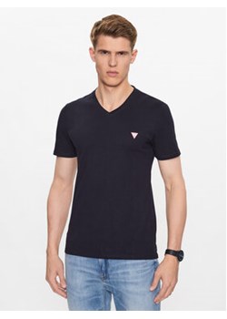 Guess T-Shirt M2YI37 I3Z14 Granatowy Slim Fit ze sklepu MODIVO w kategorii T-shirty męskie - zdjęcie 168647845