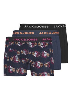Jack&Jones Komplet 3 par bokserek 12237425 Kolorowy ze sklepu MODIVO w kategorii Majtki męskie - zdjęcie 168647968