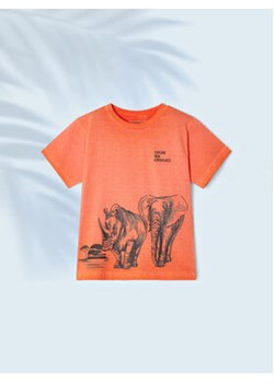 Mayoral T-Shirt 3011 Pomarańczowy Regular Fit ze sklepu MODIVO w kategorii T-shirty chłopięce - zdjęcie 168648059